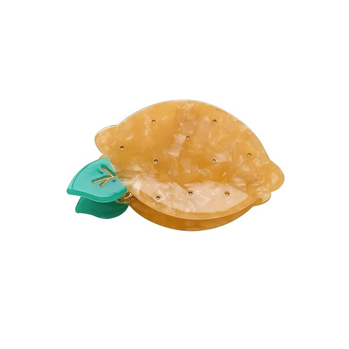 Hair Clip, Claw Clips for Women, Fruit Hair Clips, Lemon Acetate Claw Clip | Amazon (US)