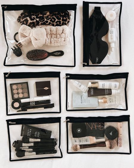 Clear zip bags from Amazon, travel organizing, travel favorites #StylinbyAylin 

#LTKbeauty #LTKtravel #LTKunder100