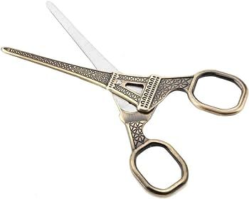 Eujgoov DIY Fashionable Eiffel Tower Shape Sewing Shears Stainless Steel Scissors for Embroidery ... | Amazon (US)