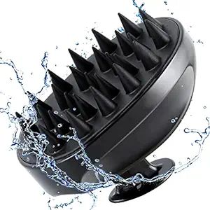 Shampoo Brush Hair Scalp Scrubber Head Massager for Stress Relax Hair Growth, Shower Hair Brush f... | Amazon (US)