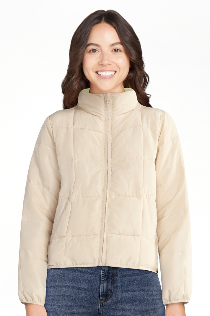 No Boundaries Packable Puffer Jacket, Women's and Women's Plus Sizes XS-4X | Walmart (US)