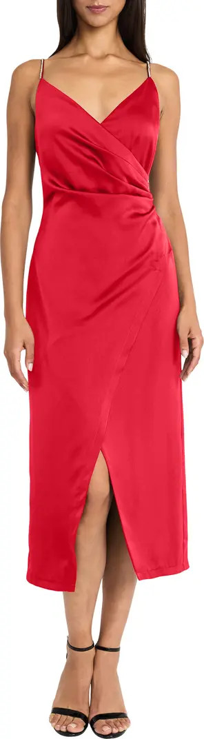 Faux Wrap Midi Dress | Nordstrom Rack