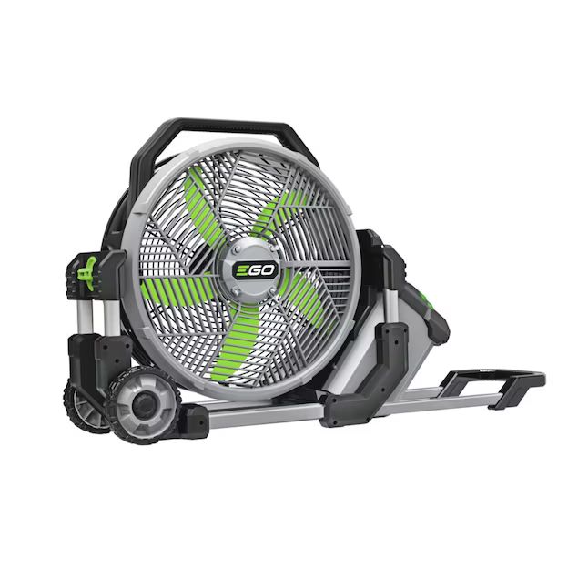 EGO 18-in 56-Volt 5-Speed High Velocity Indoor or Outdoor Grey Misting Jobsite Fan (Battery and C... | Lowe's