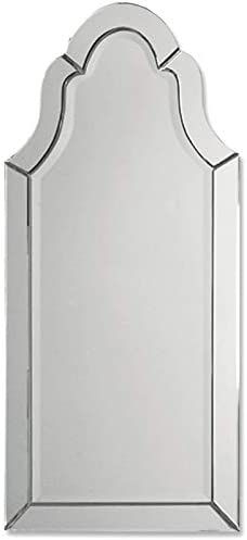 Uttermost Hovan Frameless Arched Beveled Mirror | Amazon (US)