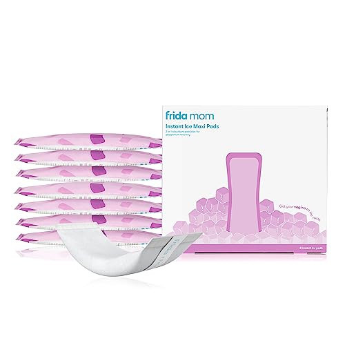 Frida Mom 2-in-1 Postpartum Pads, Absorbent Perineal Ice Maxi Pads, Instant Cold Therapy Packs and Maternity Pad in One | Amazon (US)