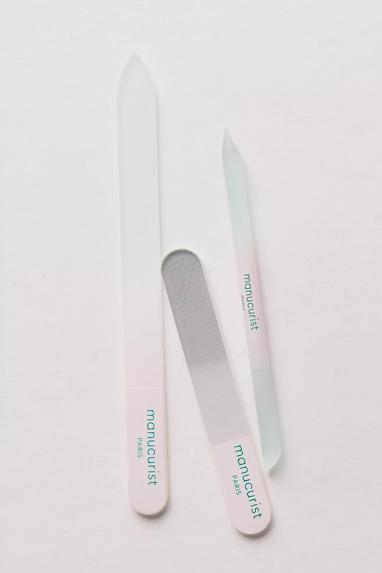 Manucurist Glass Nail Prep Accessories Trio | Free People (Global - UK&FR Excluded)