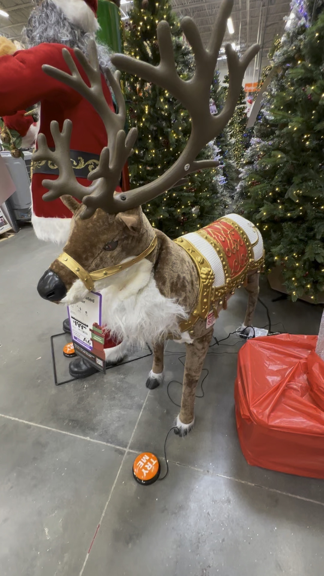 My kids LOVED this animated reindeer. Outdoor holiday decor, holiday home decor, outdoor holiday home decor 

#LTKSeasonal #LTKHoliday #LTKhome