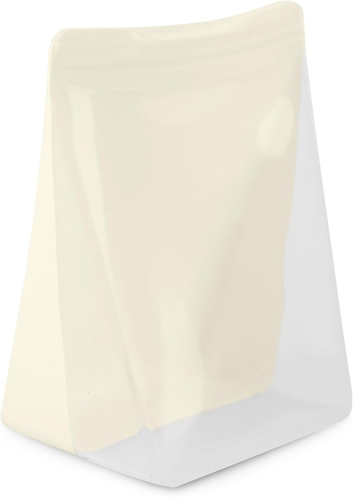 W&P Porter Silicone Reusable Storage Bag, Sandwich (36oz Stand-Up), Cream, Food Storage Container... | Amazon (US)
