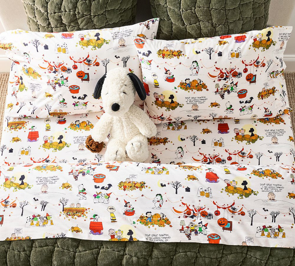 Peanuts™ Great Pumpkin Sheet Set | Pottery Barn (US)