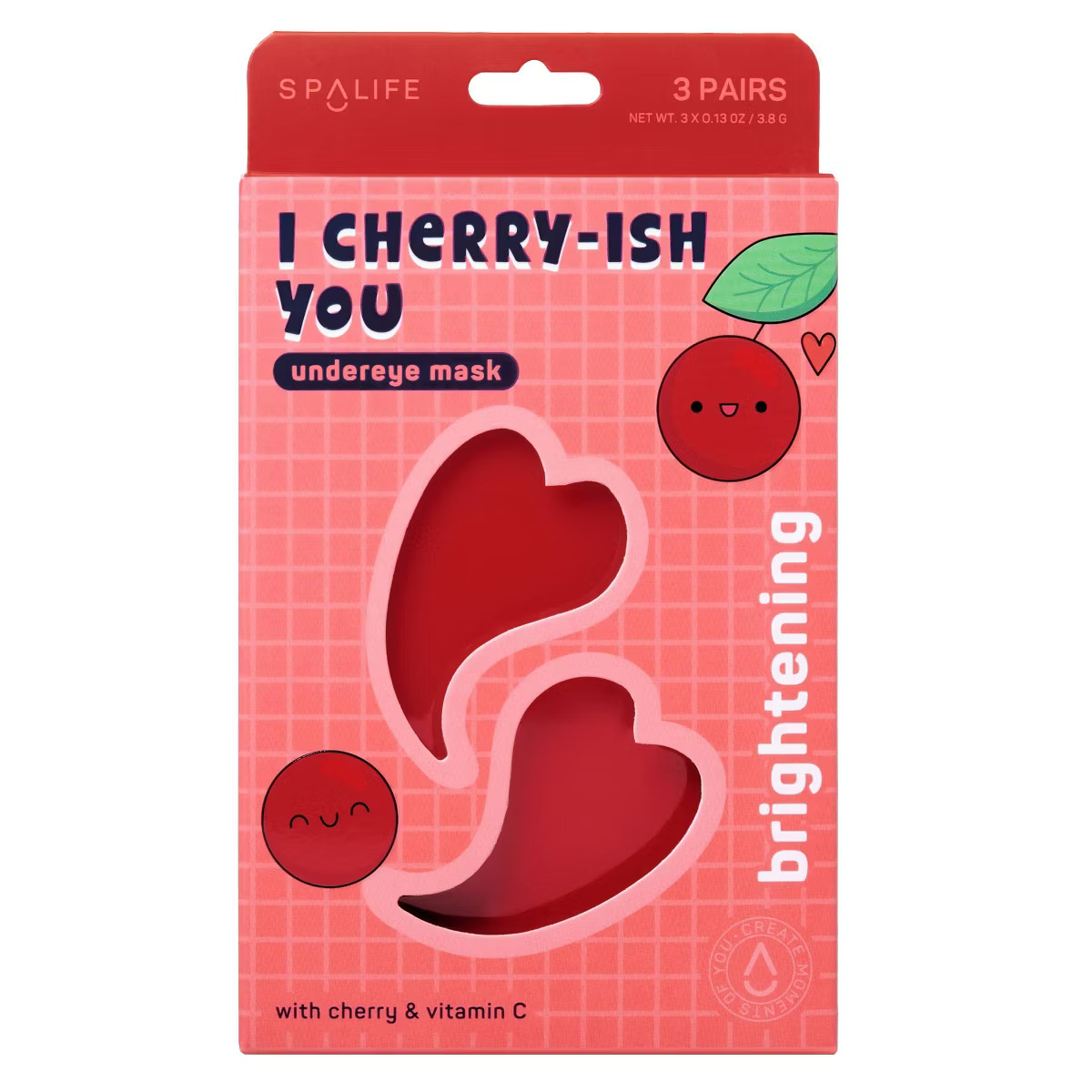 SpaLife Undereye Mask I Cherryish You | Target