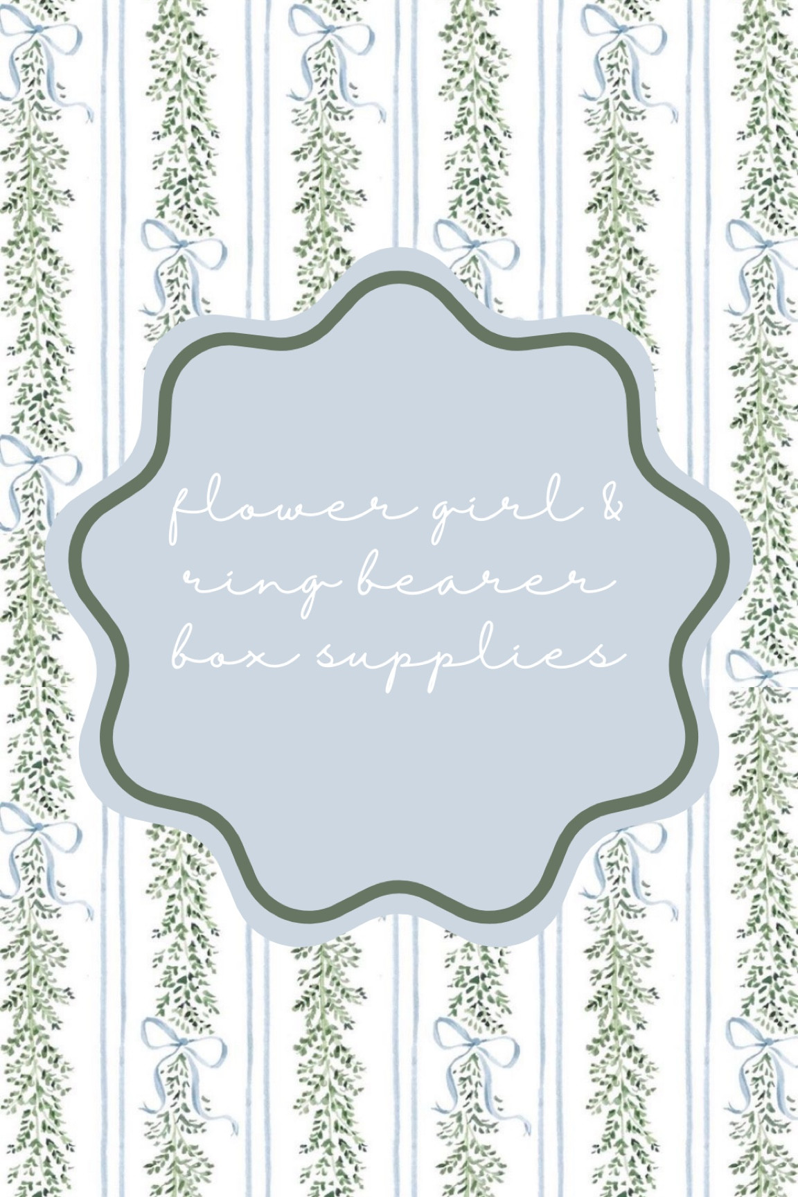 Flower girl & ring bearer box supplies! 



#LTKGiftGuide #LTKparties #LTKwedding