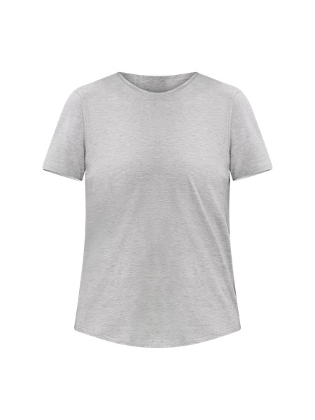 Love Curved-Hem Crewneck T-Shirt | Women's Short Sleeve Shirts & Tee's | lululemon | Lululemon (US)