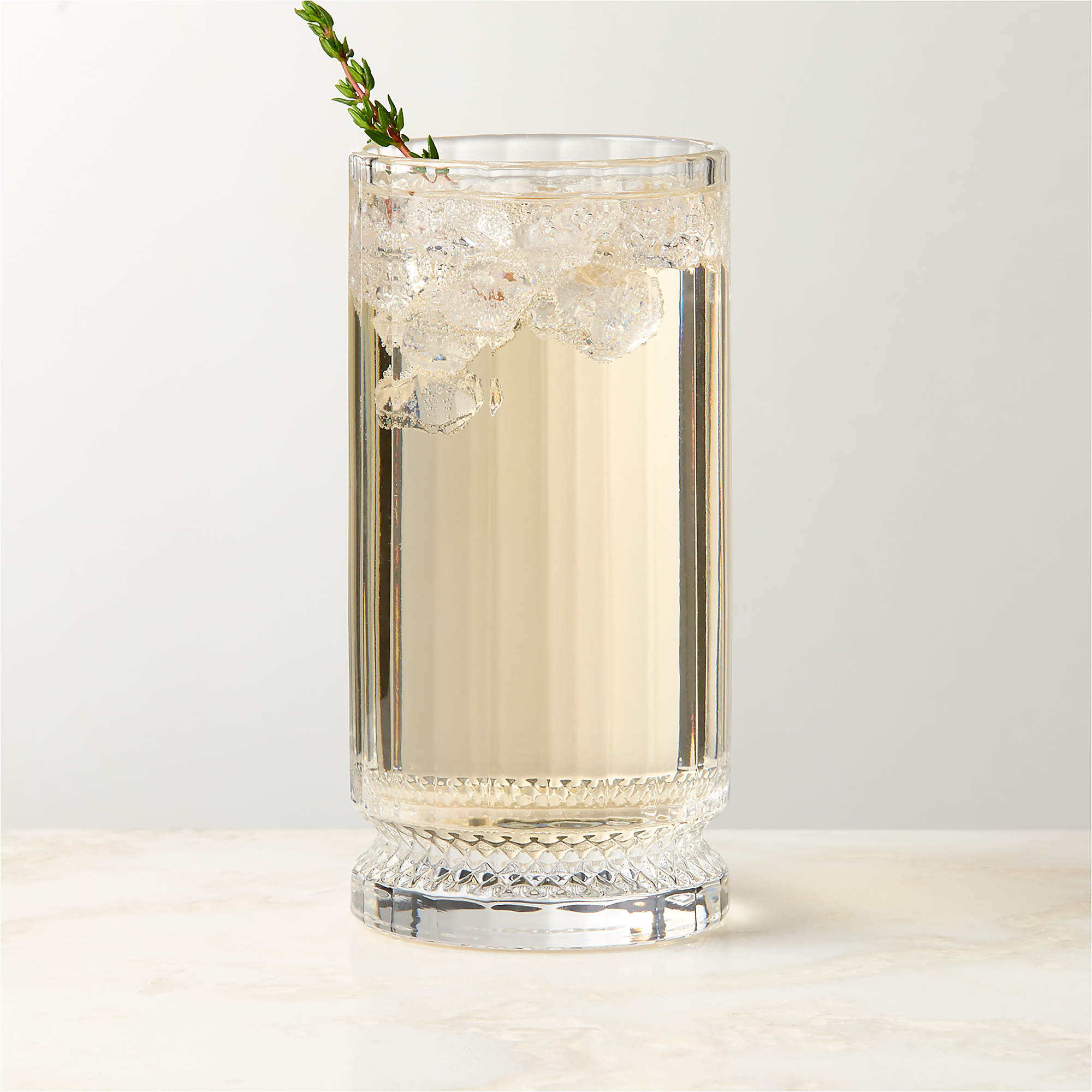 Vincent Highball Glass + Reviews | CB2 | CB2