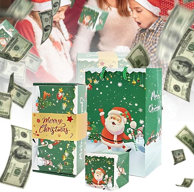 Surprise Gift Box Explosion, Money Gift Wrap Boxes for Cash Pop Up, Funny and Creative Ways to Gi... | Amazon (US)