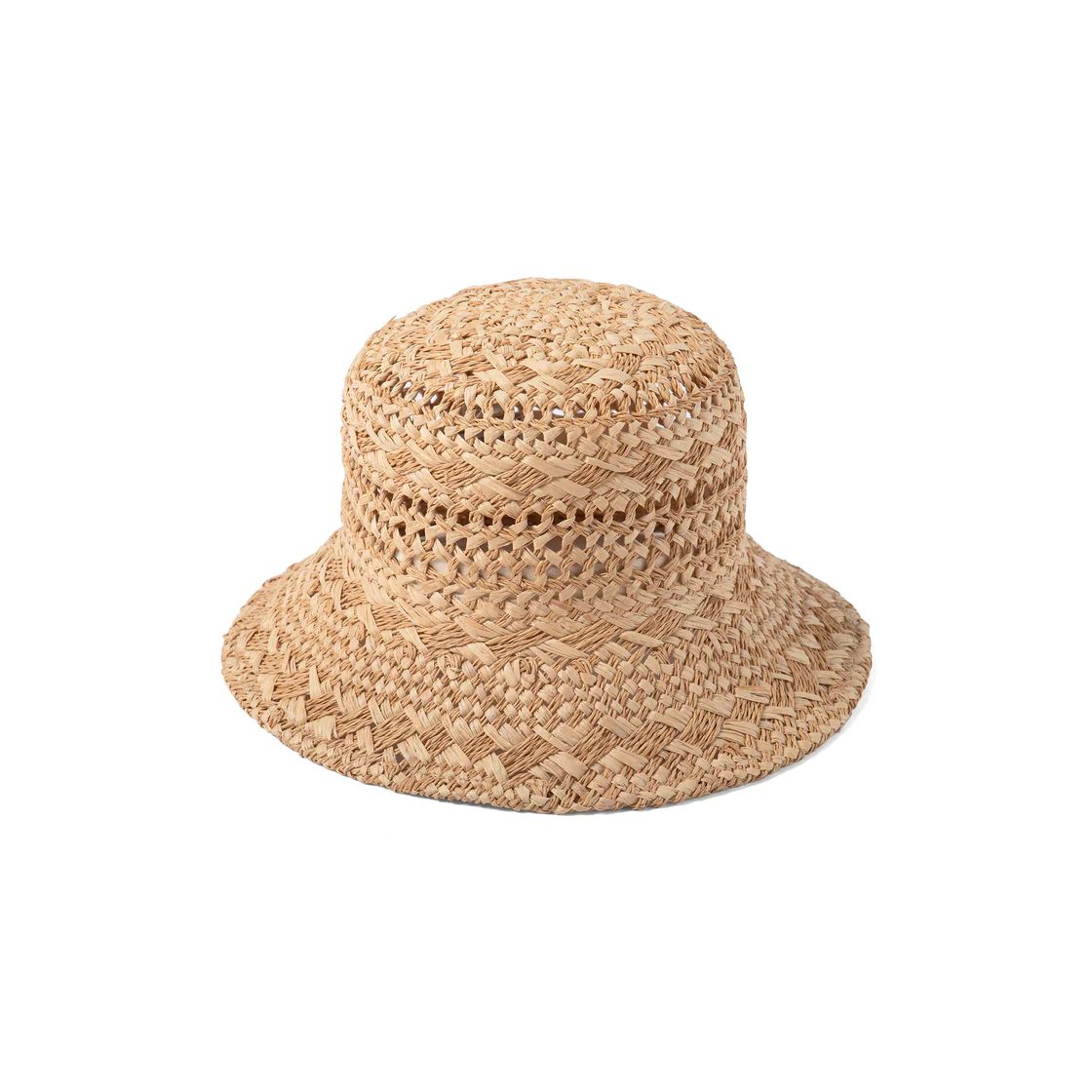 The Inca Bucket Straw Bucket Hat in Brown - Lack of Color US | Lack of Color