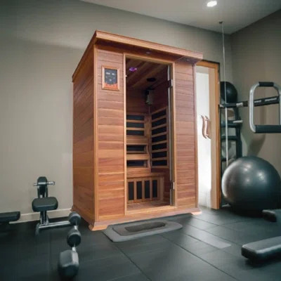 Sierra Luxury 2 - Person FAR Infrared Sauna | Wayfair North America