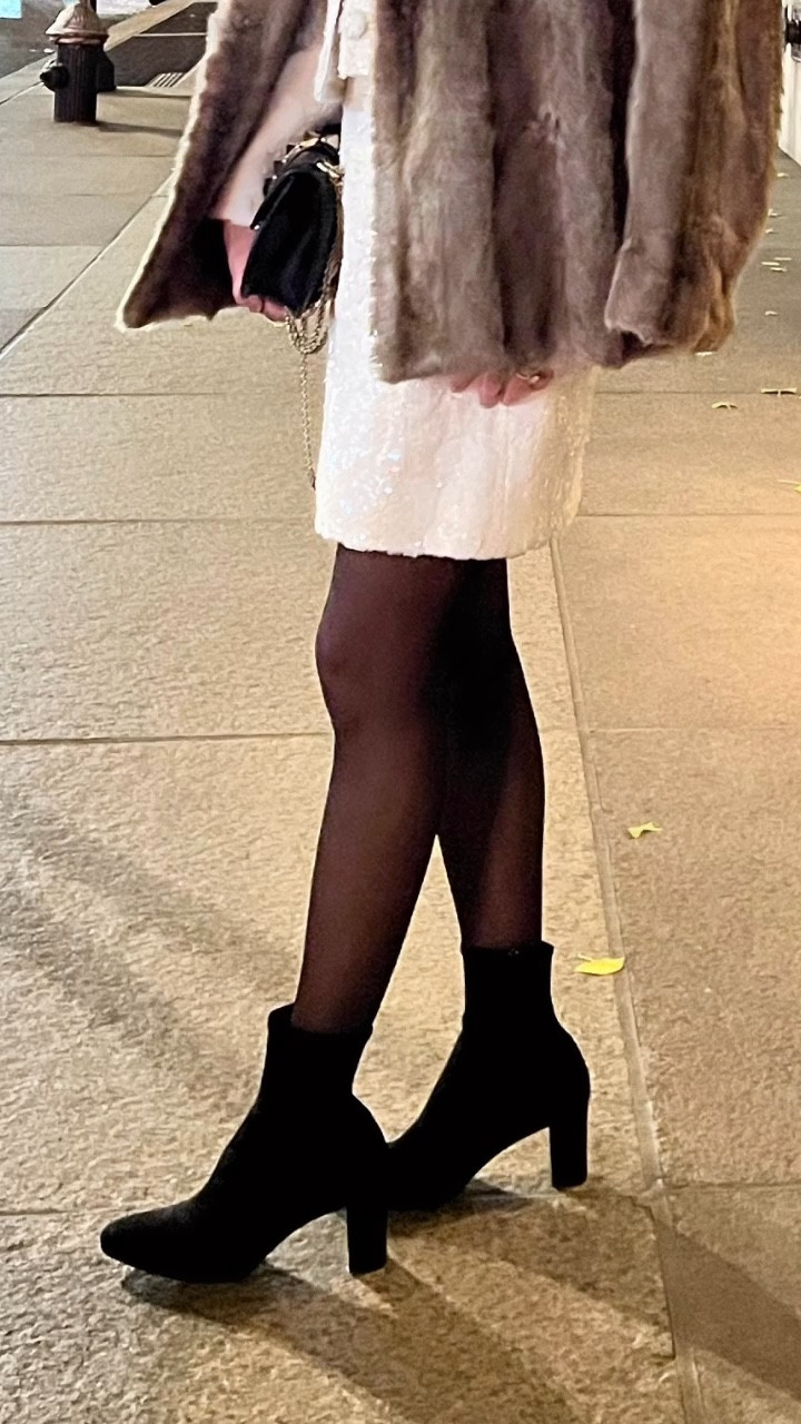 Stood and walked around in these booties for hours at a holiday party, they are comfortable and elegant too!

Mid heel boots, block heel, shoes, ootd

#LTKHoliday #LTKShoeCrush #LTKStyleTip