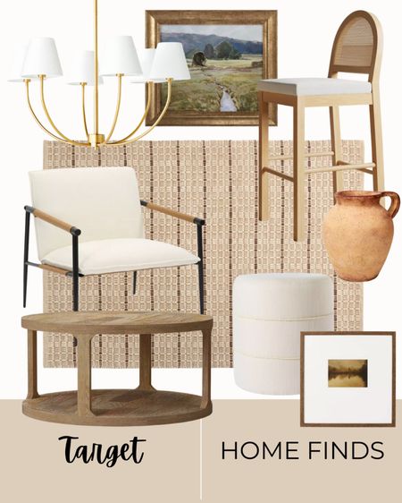 Target home finds, home accents, home decor, rug, ceiling lighting, wall decor, coffee table, accent chair, accent table 

#LTKFindsUnder100 #LTKStyleTip #LTKHome