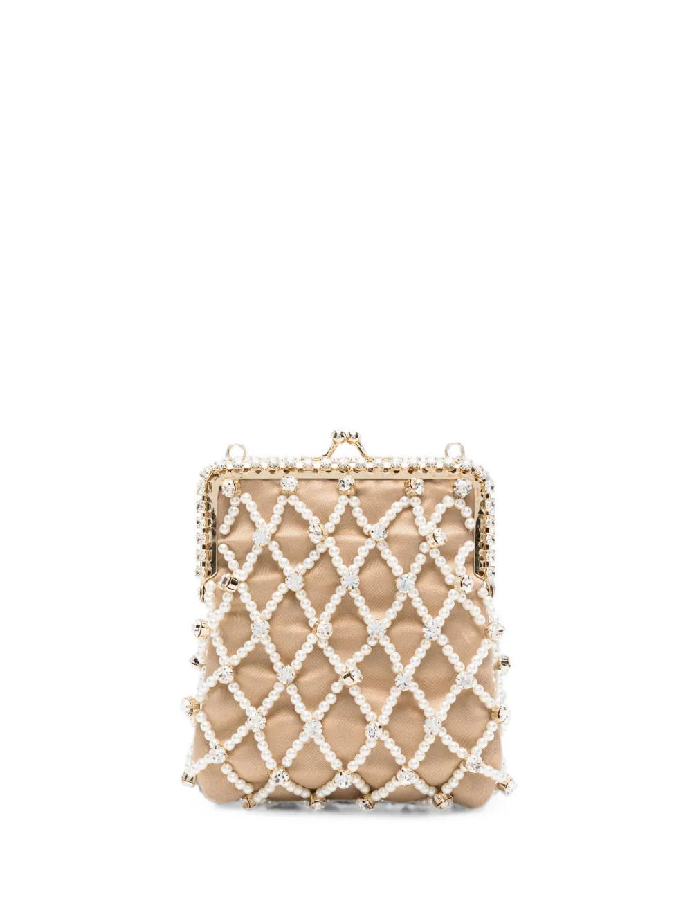 Rosantica crystal-embellished Shoulder Bag | Gold | FARFETCH FR | Farfetch Global