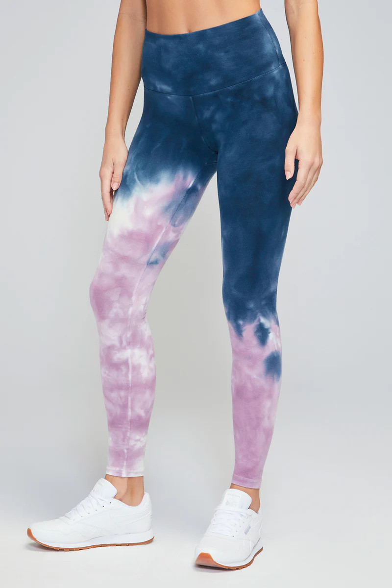 High Waisted Carousel 7/8 Legging | Carousel Tie Dye | Wildfox