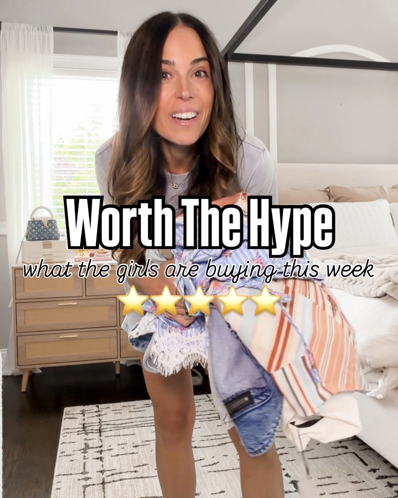 If I could only recommend 10 things this week… these would be it. 🤍

These are the pieces I genuinely think are worth the hype—the ones I’ve been reaching for, wearing on repeat, or couldn’t stop talking about.

From the bra-free tanks that completely changed my summer wardrobe to the lightweight jeans, the Target look-for-less finds, and that gorgeous summer dress… every single one earned a spot here. 🙌🏻

💌type “WORTH” and I’ll send you all the links!
🔗

#LTKootd #LTKmomlife #LTKOver40