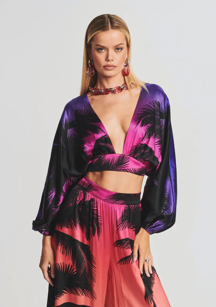 Clarisa Silk Top | Retrofete