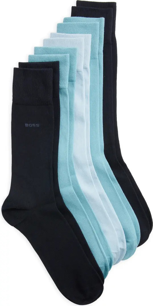 BOSS Assorted 5-Pack Crew Socks | Nordstrom | Nordstrom