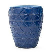 Belham Living Alessio Outdoor Garden Stool with Embossed Woven Texture | Walmart (US)