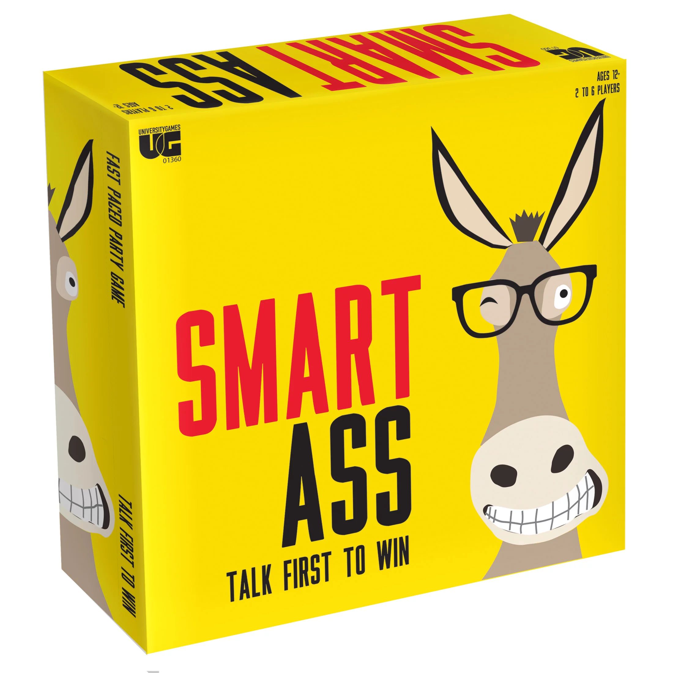 Smart Ass Board Game from University Games, 2 to 6 Players Ages 12 and Up | Walmart (US)