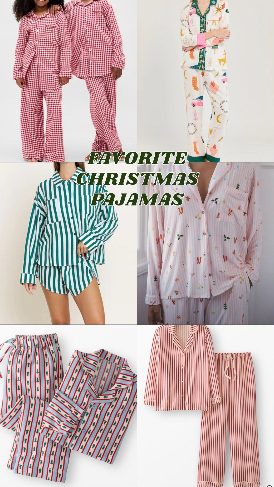 Some favorite Christmas pajama options for the family  

#LTKHoliday #LTKmomlife #LTKKids