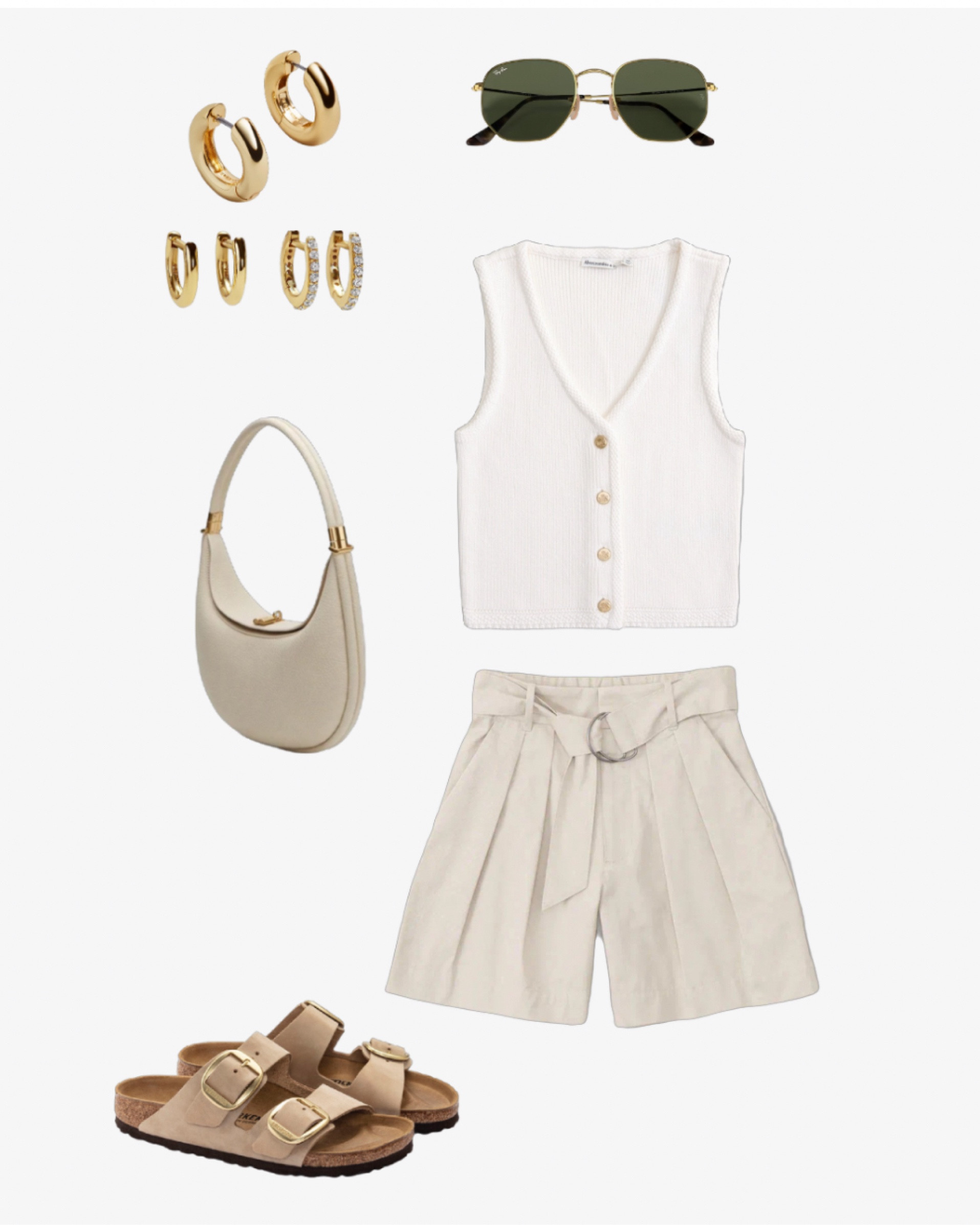 Old money look 2. White knit vest paired with high waisted khaki shorts and some Birkenstocks to finish the look!

#LTKFindsUnder100 #LTKSeasonal #LTKStyleTip