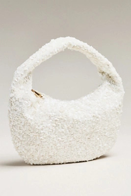 Paillette Sequin Crescent Bag | Anthropologie (US)
