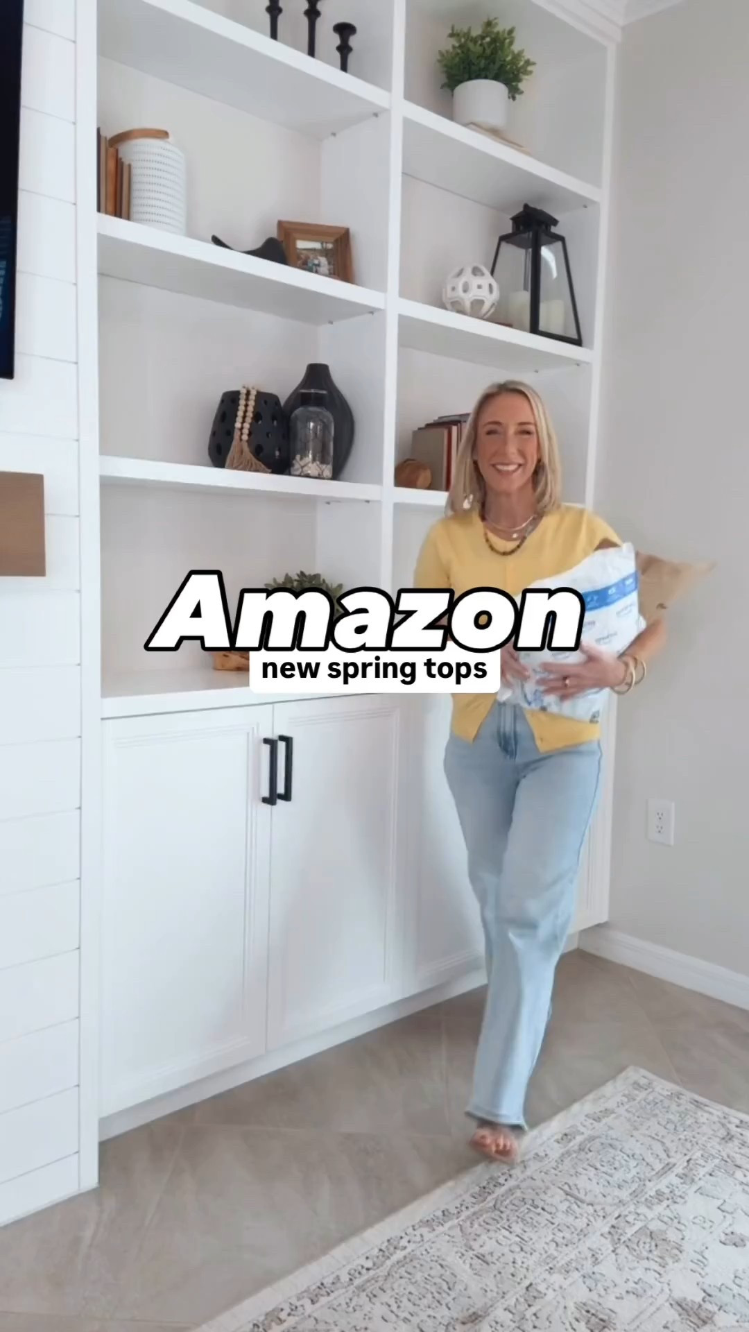 Amazon - spring tops * Short Sleeve Lightweight Cardigan - size small. 12 colors. * Lightwash wide leg jeans - size 25. 1. Striped Oversized Dolman Sleeve Top - size small. 8 colors. 2. Flower Short Sleeve Sweater - size small. 13 colors. 3. Pink Puff Short Sleeve Sweater - size small. 15 colors. 4. Ruffle Short Sleeve T-Shirt - size small. 5 colors.

#LTKOver40#LTKSeasonal#LTKFindsUnder50 

 
