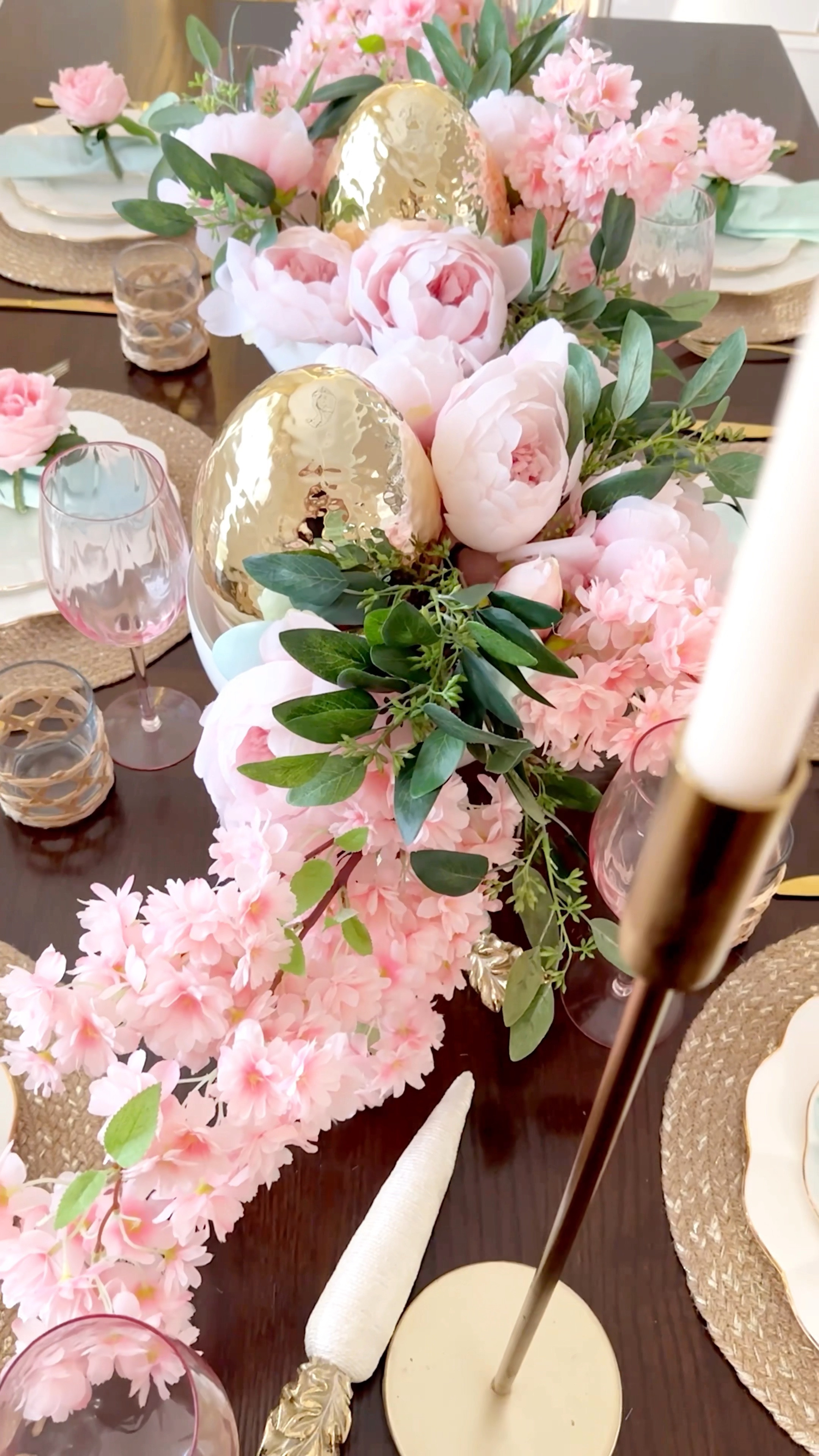 Easter tablescape centerpiece and details 

#LTKhome #LTKsalealert #LTKSeasonal