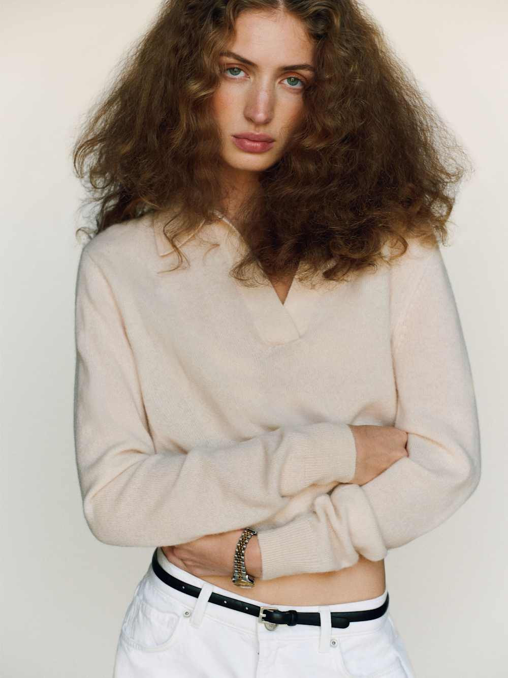 Westley Cashmere Polo | Reformation (Global)