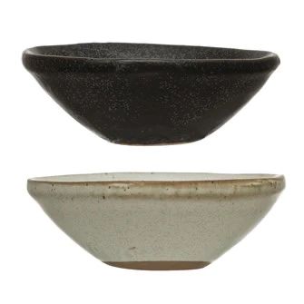 Mini Stoneware Sauce Bowl (Set of 4) | Well Worn Interiors