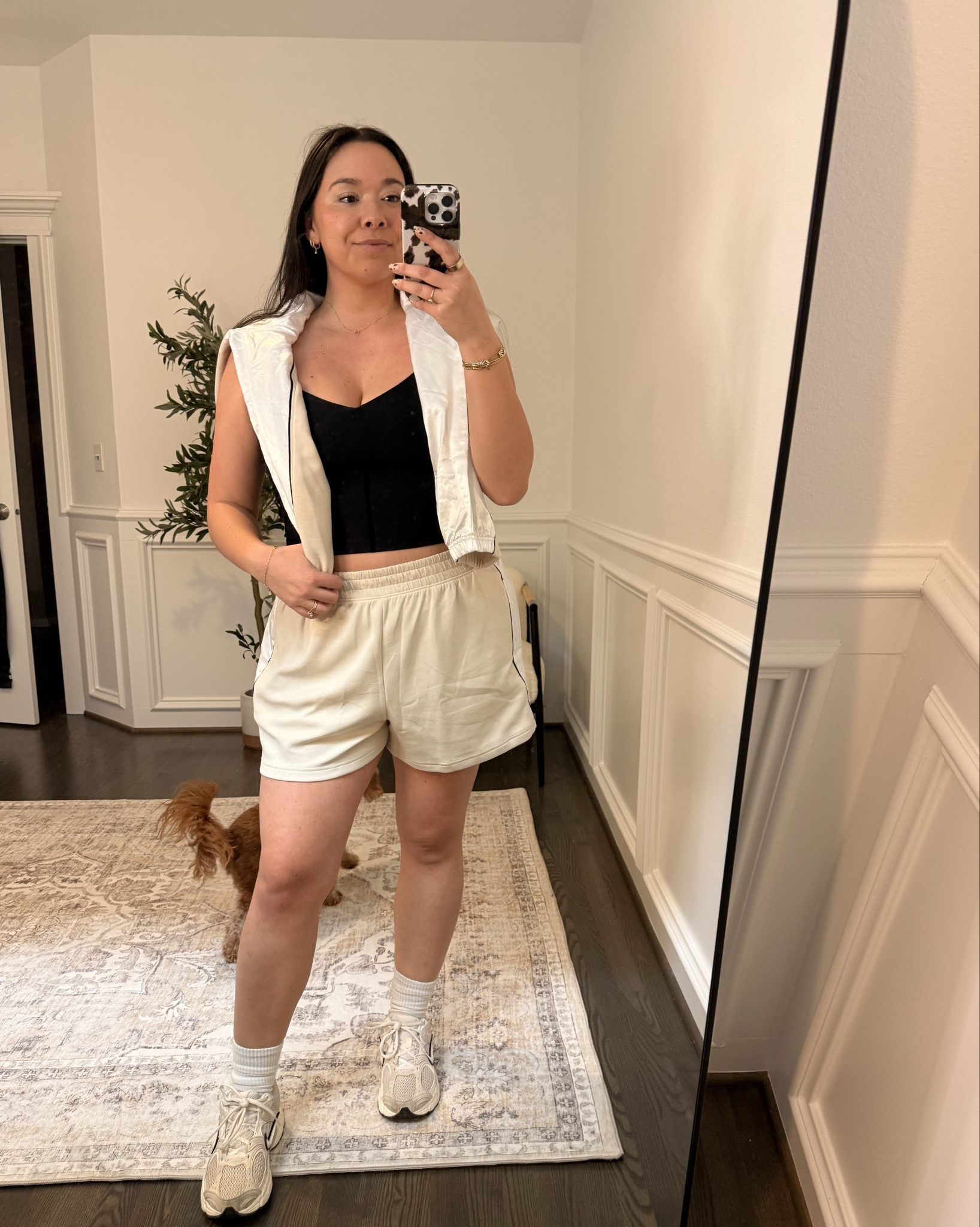 Different ways I wear my new spring set from Aerie 🤍

#LTKMidsize #LTKSaleAlert #LTKootd