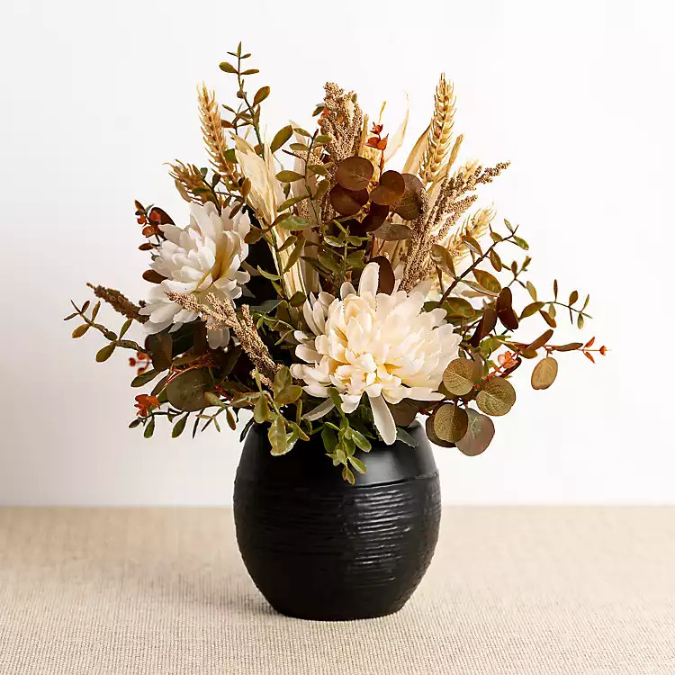 New! Mum and Greenery Mix Arrangement | Kirkland's Home