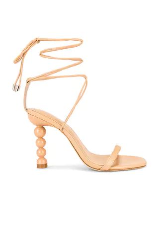 LPA Mel Lace up Sandal in Nude from Revolve.com | Revolve Clothing (Global)