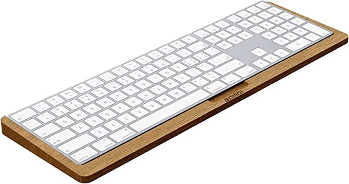 SAMDI Keyboard Tray, Magic Keyboard with Numeric Keypad,Keyboard Mount Platform for Apple iMac | Amazon (US)