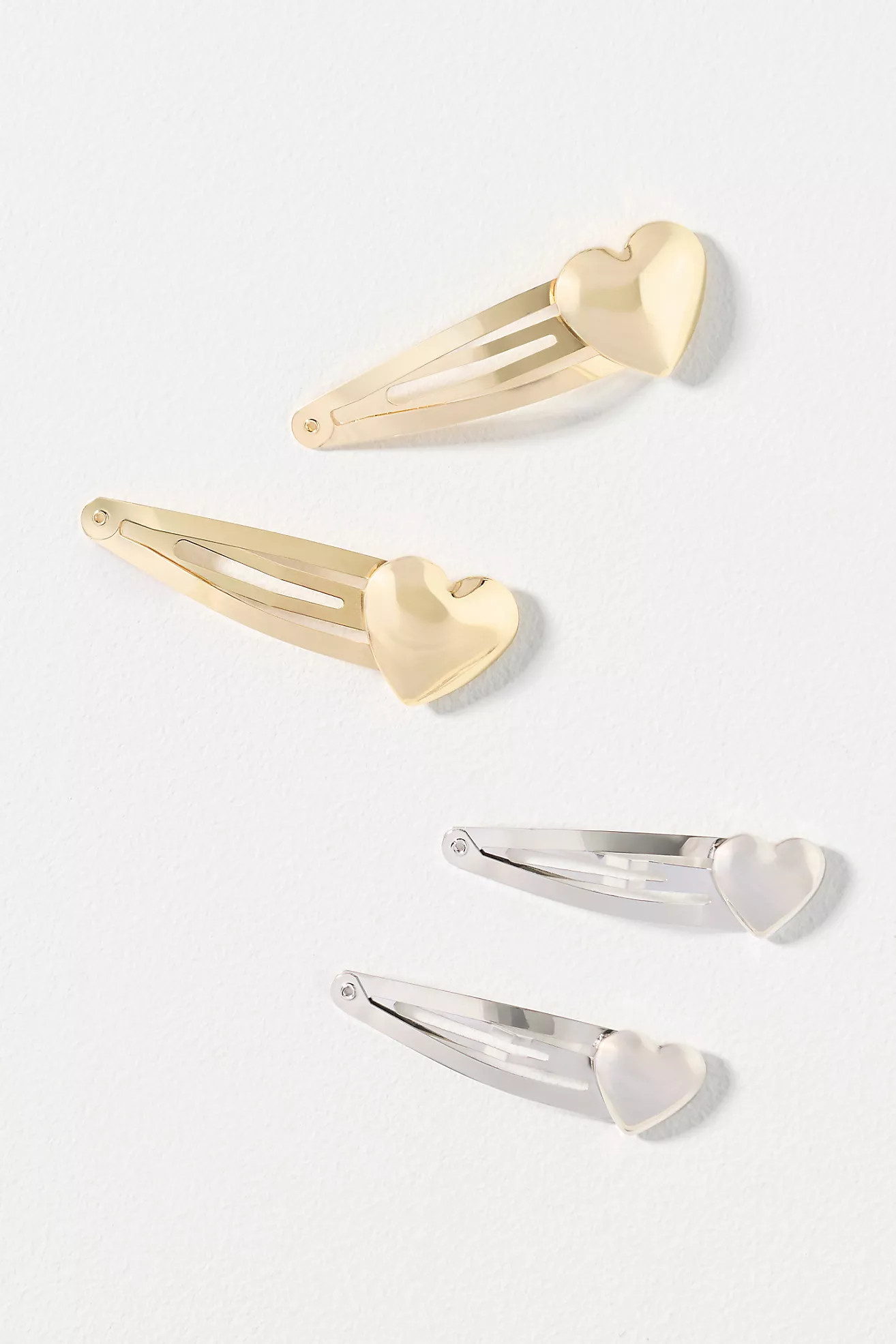 Metal Heart Barrette | Anthropologie (US)