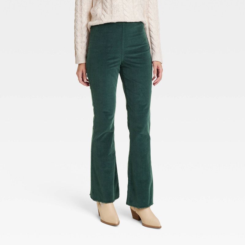 Women's High-Rise Corduroy Flare Pants - Knox Rose™ | Target