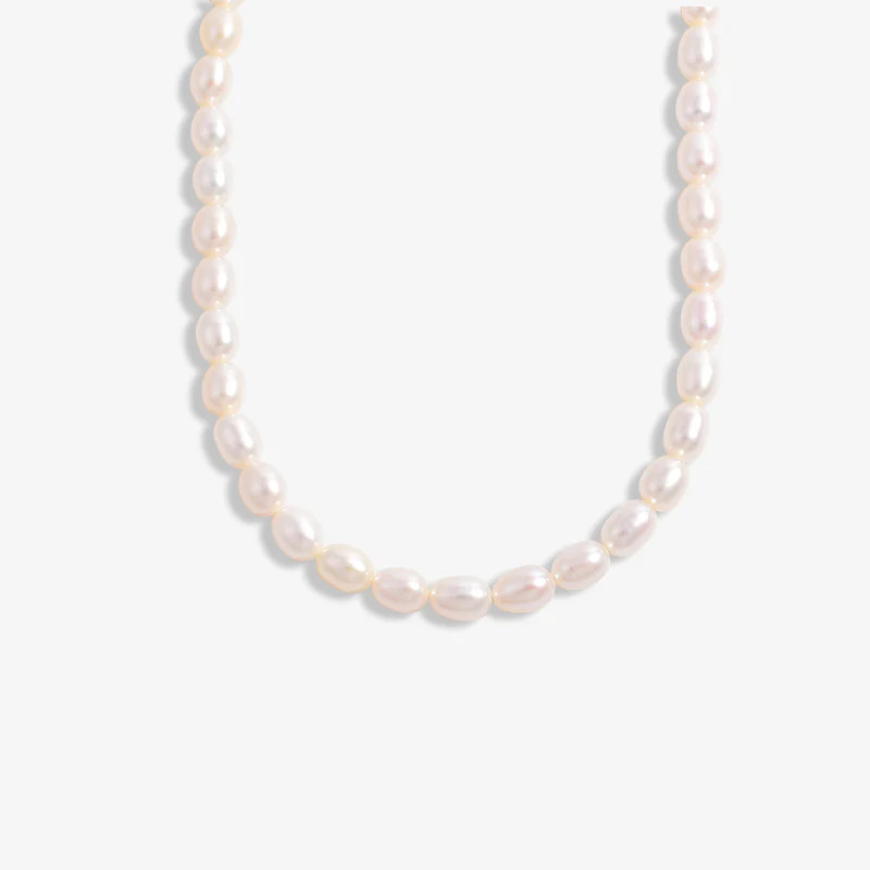 Ariel Gold Vermeil Pearl Necklace | Victoria Emerson