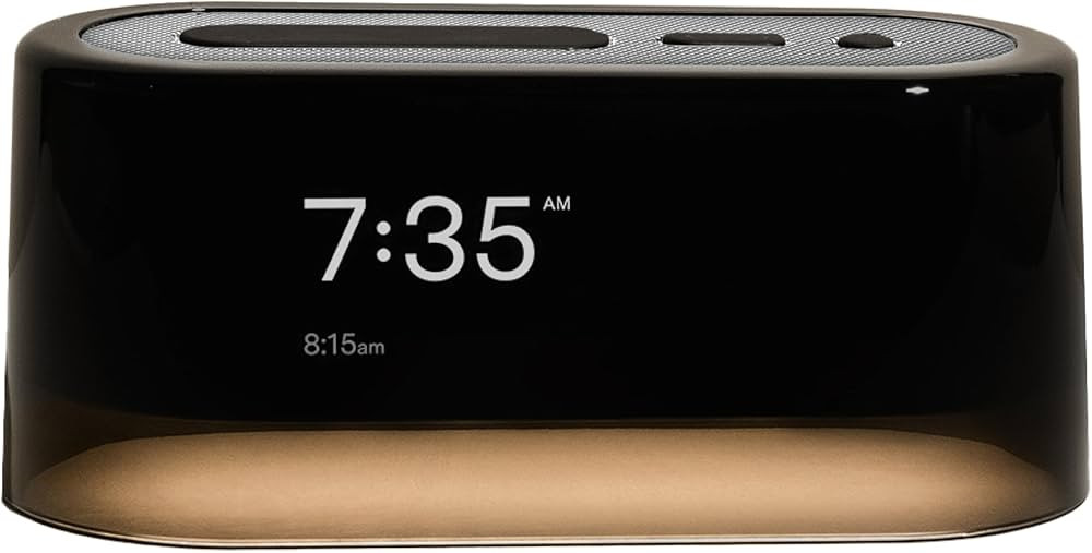 Loftie Alarm Clock with Sound Machine – Smart Alarm Clock with Light, White Noise, Bluetooth Sp... | Amazon (US)