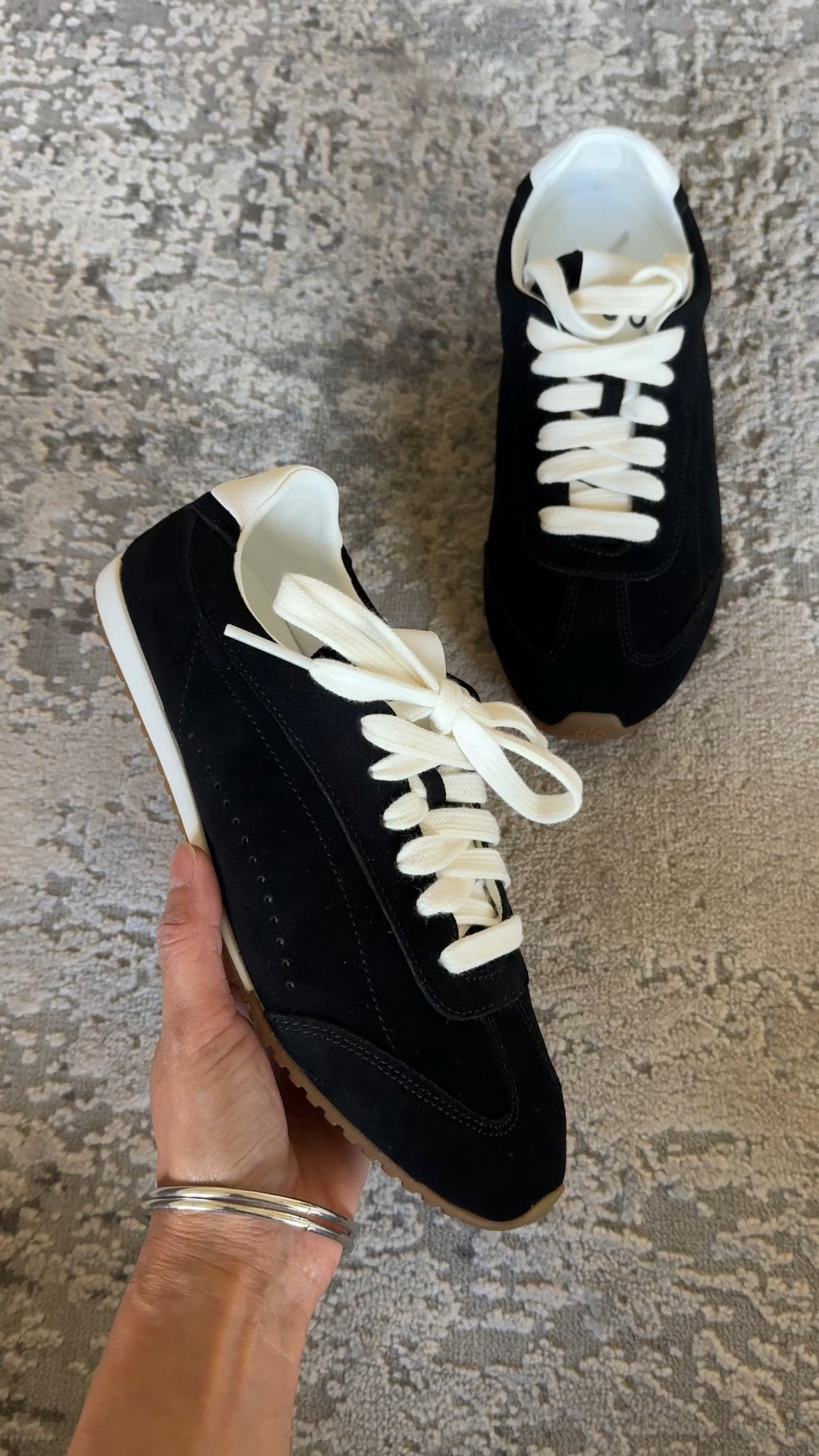 Slim profile suede sneakers. Luxe athleisure. Feel like slippers. Go with athleisure and jeans outfits. I go between a 6 and 6.5 and took these in a 6.5. Also available in cream and brown. 


#LTKActive #LTKOver40