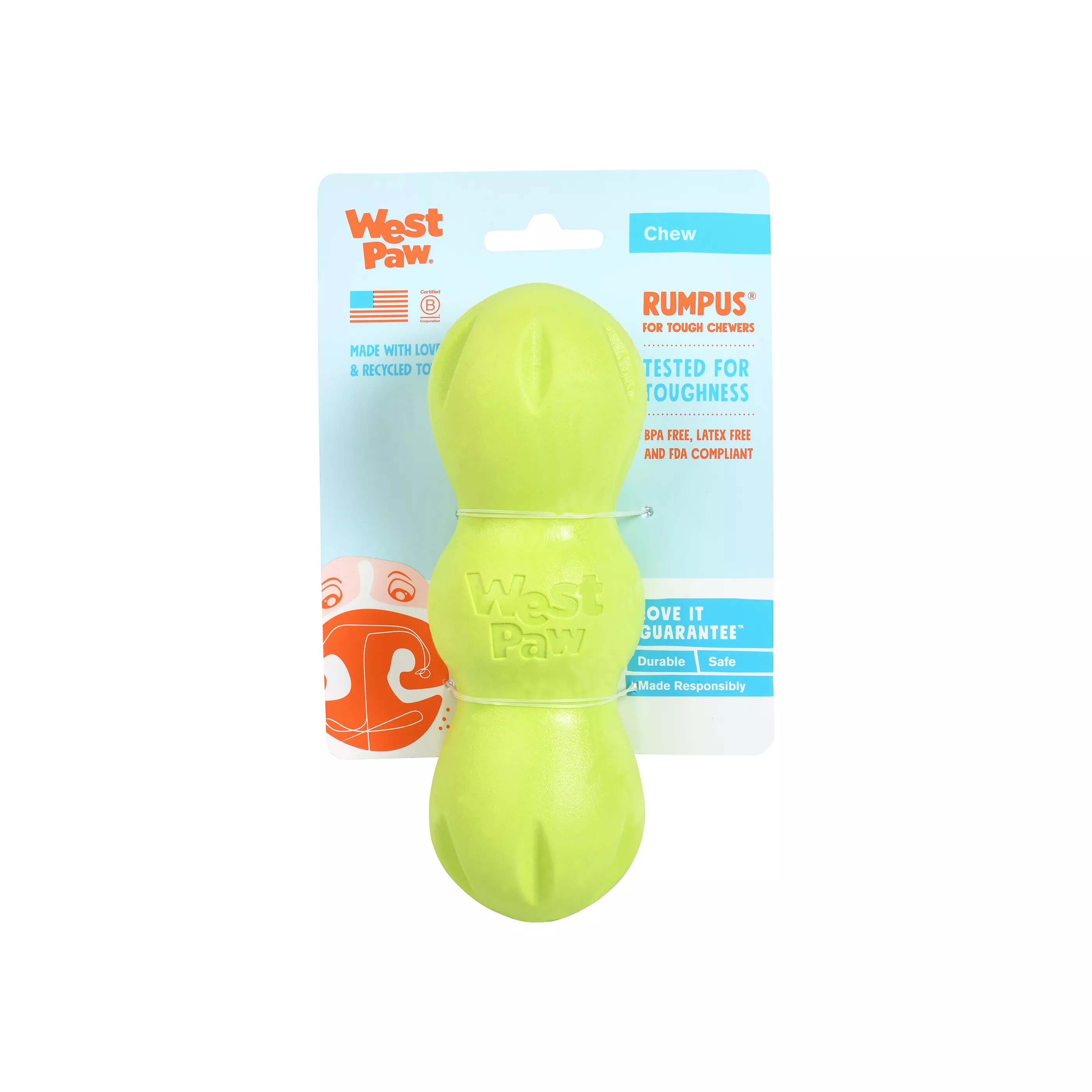 West Paw Rumpus Dog Toy | PetSmart