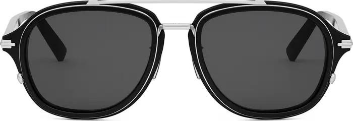 'DiorBlackSuit A4U 53mm Pilot Sunglasses | Nordstrom