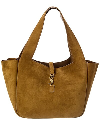 Saint Laurent Le 5 A 7 Bea Suede Tote | Gilt & Gilt City
