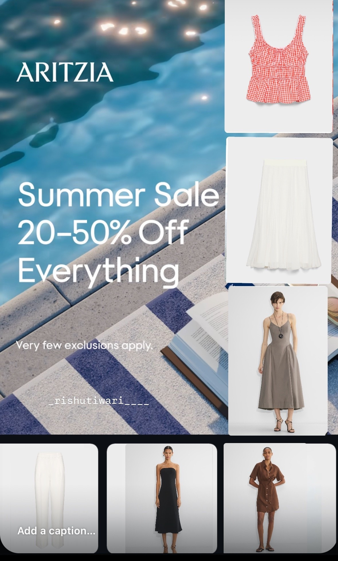 Aritzia sale alert 

#summeroutfits #workwear #vacationoutfits #polkadots #summersale #aritziasale

#LTKSeasonal #LTKSaleAlert #LTKFindsUnder100