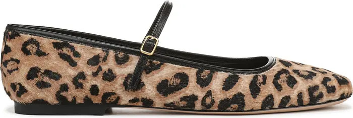 Ellie Genuine Calf Hair Mary Jane Flat (Women) | Nordstrom